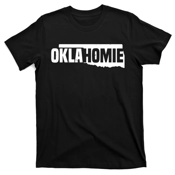 Oklahomie Funny Humor Oklahoma Pride Vintage Retro T-Shirt