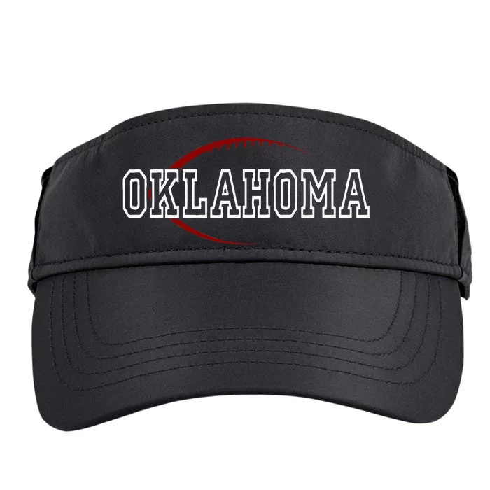 Oklahoma Football Icon Adult Drive Performance Visor