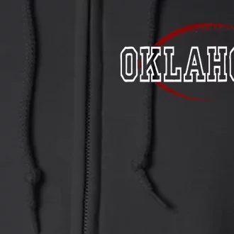 Oklahoma Football Icon Full Zip Hoodie