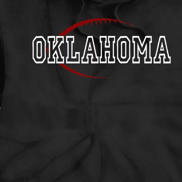 Oklahoma Football Icon Tie Dye Hoodie