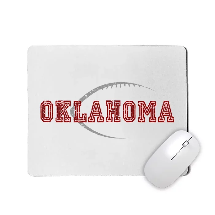 Oklahoma Football Icon Mousepad