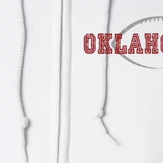 Oklahoma Football Icon Full Zip Hoodie