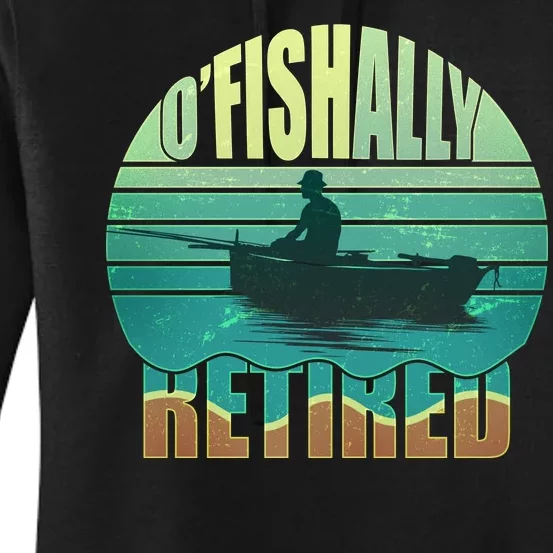 O'fishally Retired Women's Pullover Hoodie