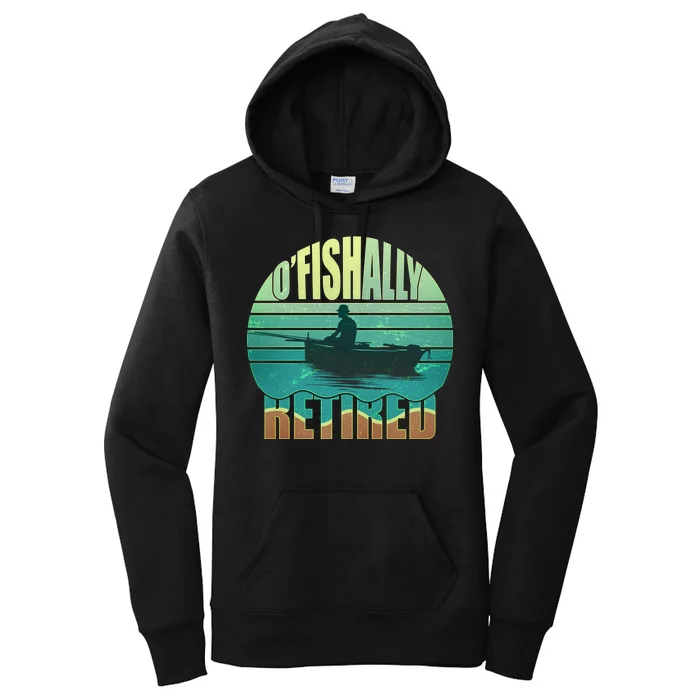 O'fishally Retired Women's Pullover Hoodie