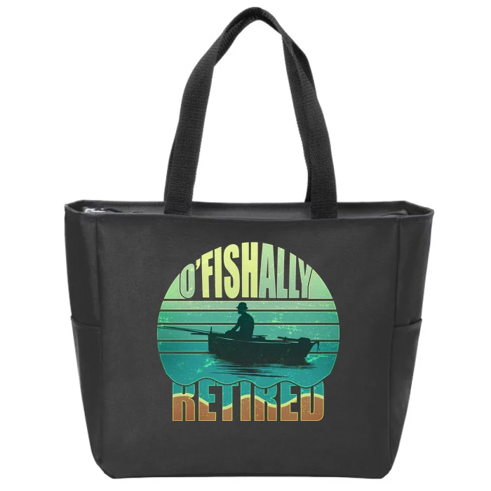 O'fishally Retired Zip Tote Bag