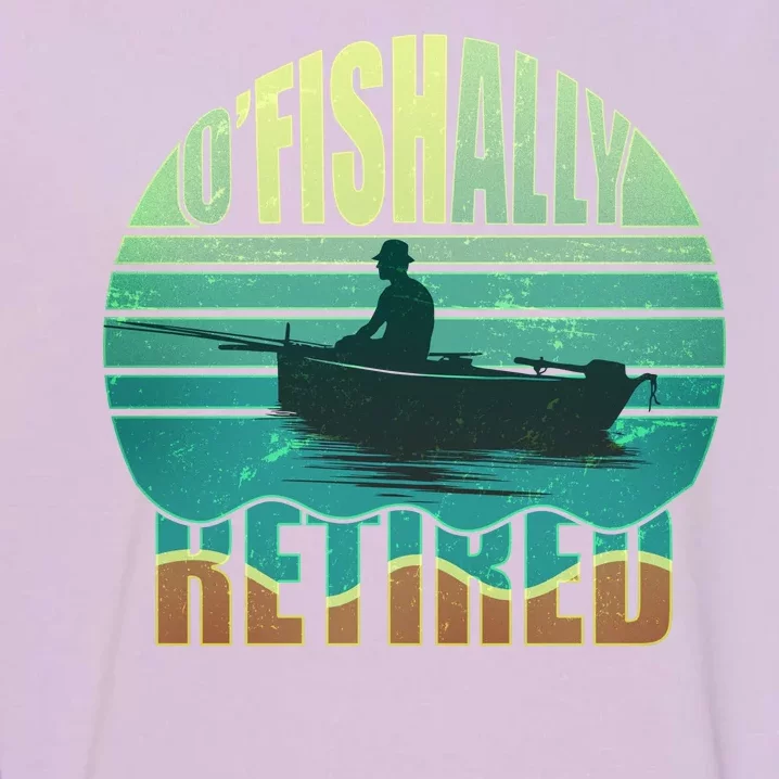 O'fishally Retired Garment-Dyed Sweatshirt