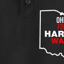 Ohio For Kamala Harris Waltz 2024 Dry Zone Grid Performance Polo