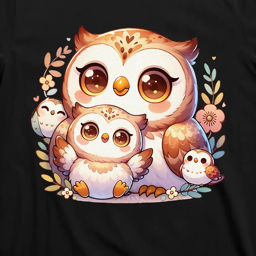 Owls Family Love T-Shirt