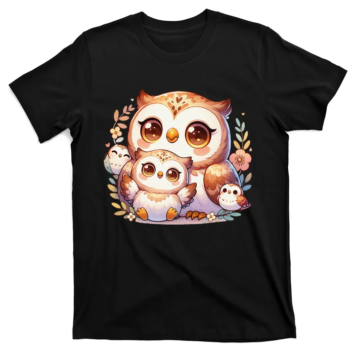 Owls Family Love T-Shirt