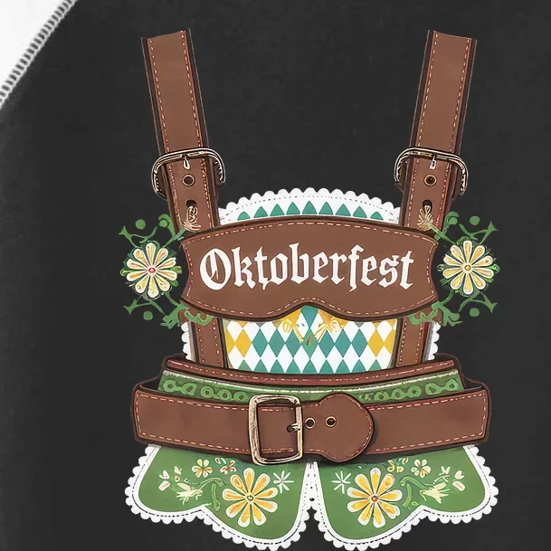 Oktoberfest Festival Lederhosen German Bavarian Outfit Toddler Fine Jersey T-Shirt