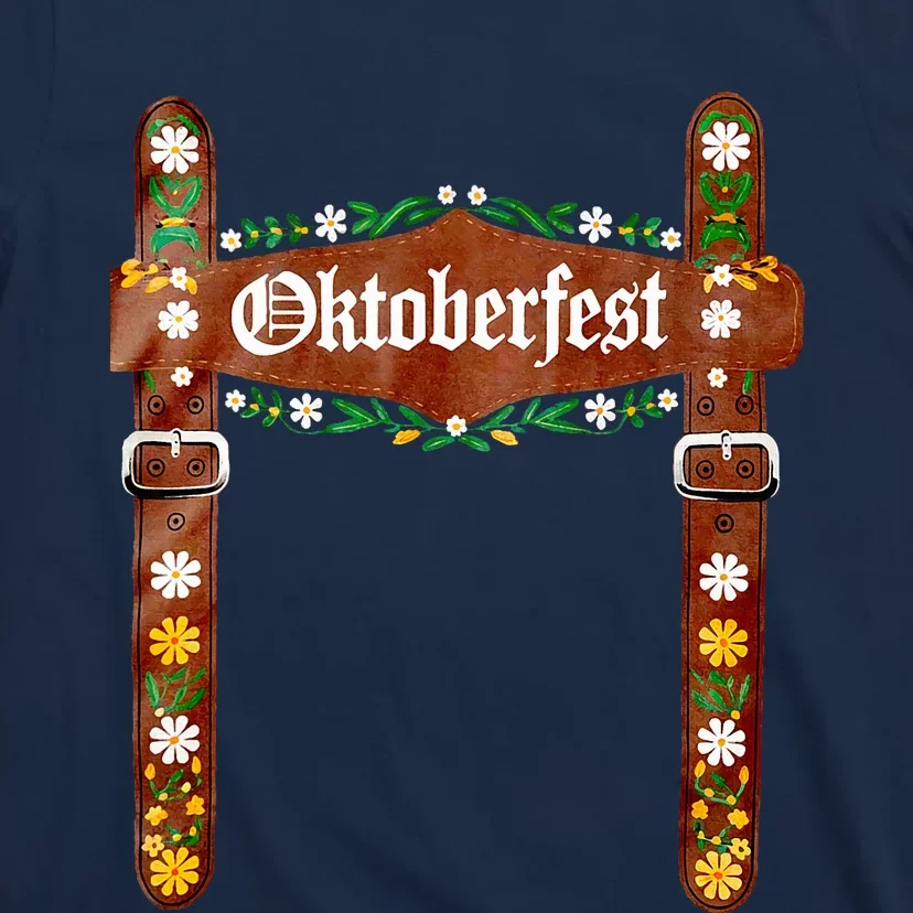 Oktoberfest Festival Lederhosen German Bavarian Costume T-Shirt