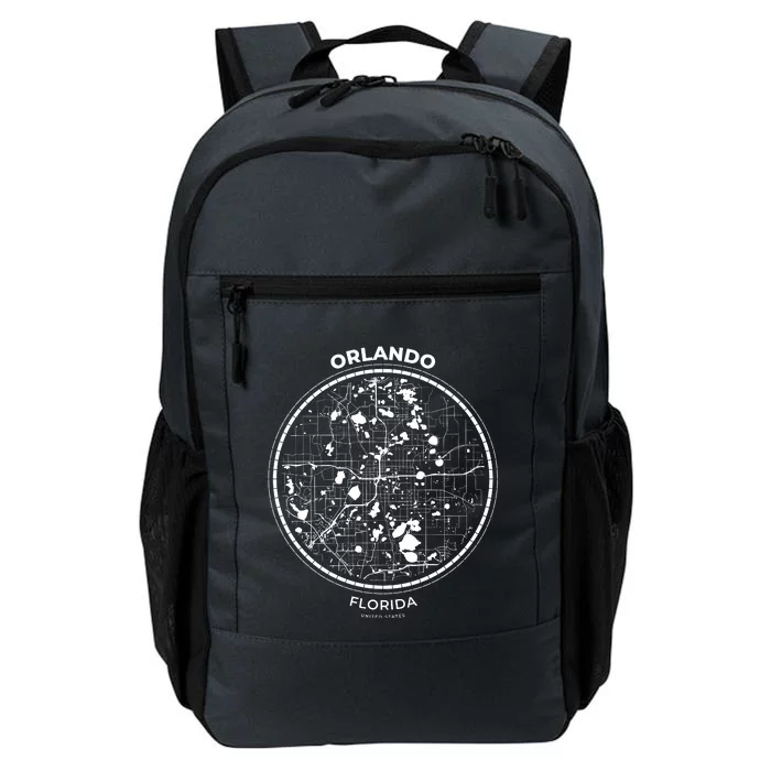 Orlando Florida Map Sketch Daily Commute Backpack