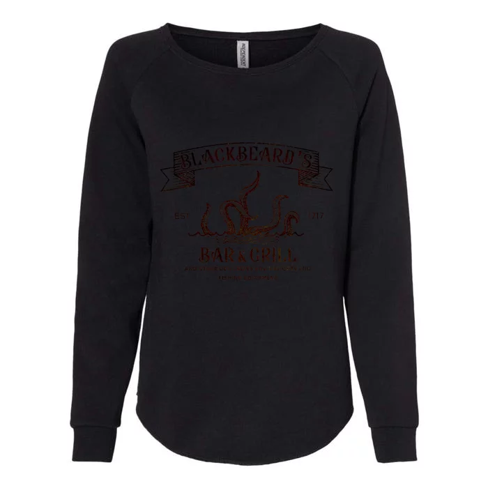 Our Flag Means Death Blackbeard's Est 1717 Vintage Womens California Wash Sweatshirt