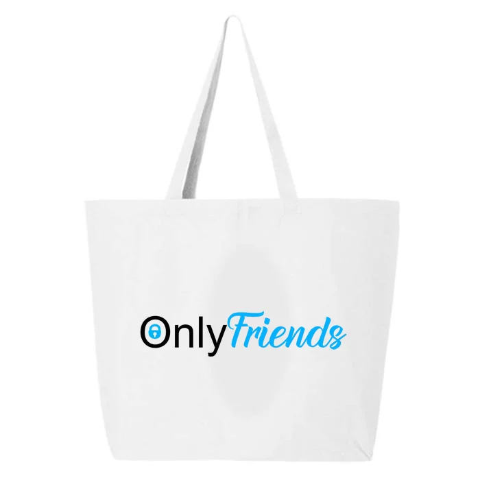 OnlyFriends Funny Meme 25L Jumbo Tote