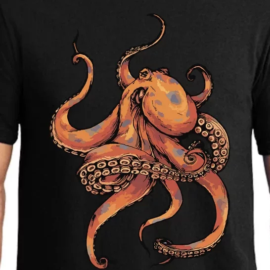 Octopus For Men Women Boy Girl Pajama Set