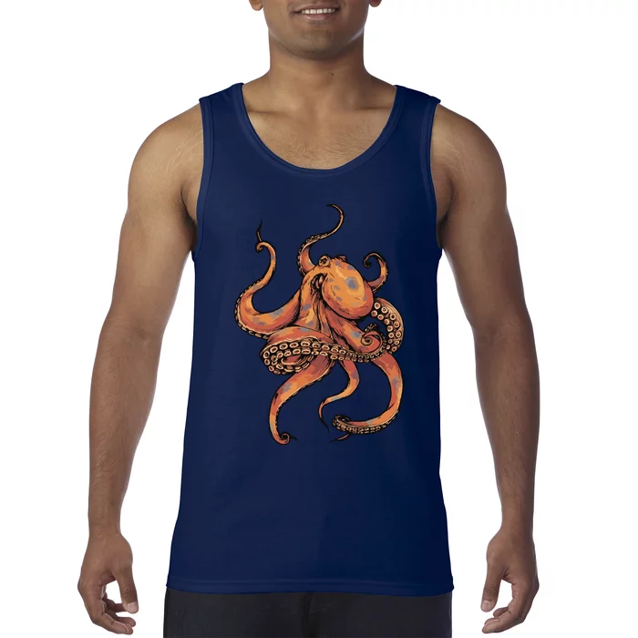 Octopus For Men Women Boy Girl Tank Top