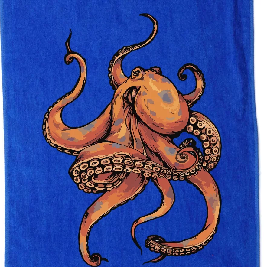 Octopus For Men Women Boy Girl Platinum Collection Golf Towel