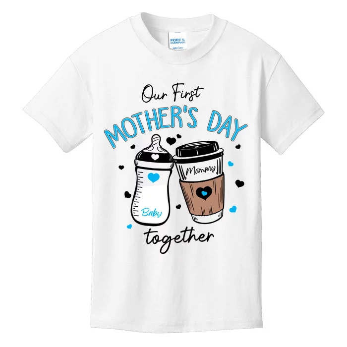 Our First Mothers Day Together Kids T-Shirt