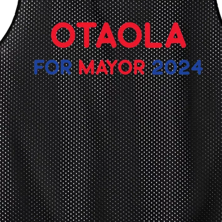 Otaola For Mayor 2024 Mesh Reversible Basketball Jersey Tank