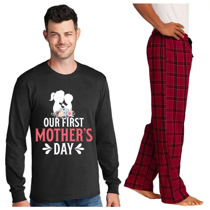 Our First Mother's Day T Long Sleeve Pajama Set