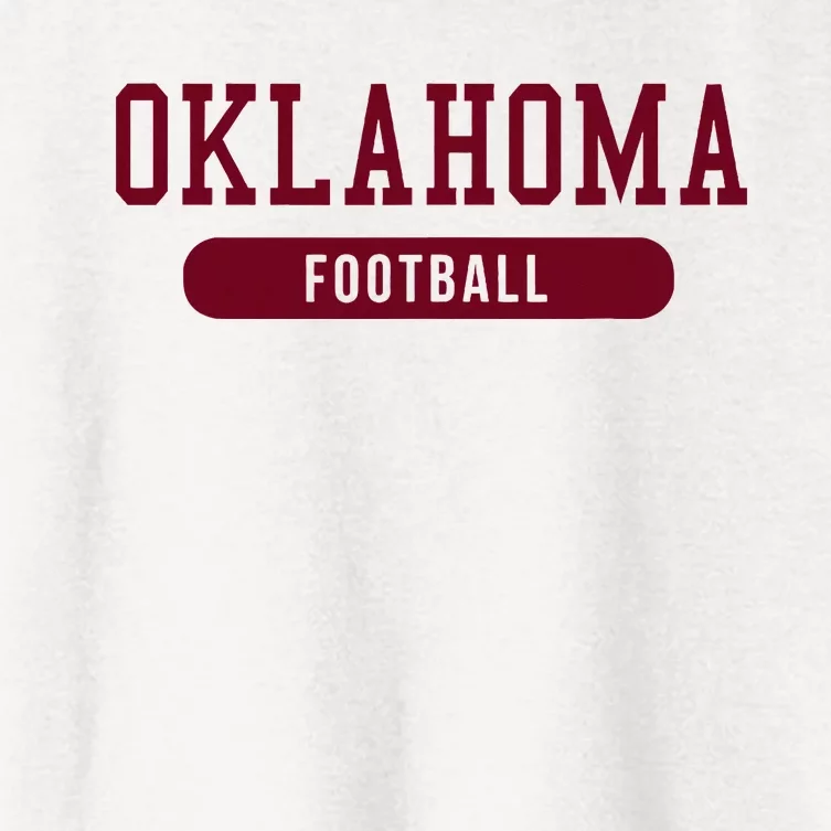 Oklahoma Football Women's Crop Top Tee