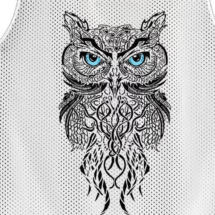 Owl Fans Owl Art Mesh Reversible Basketball Jersey Tank