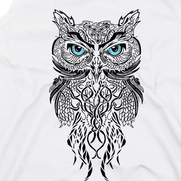 Owl Fans Owl Art Tank Top