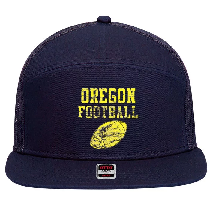 Oregon Football 7 Panel Mesh Trucker Snapback Hat