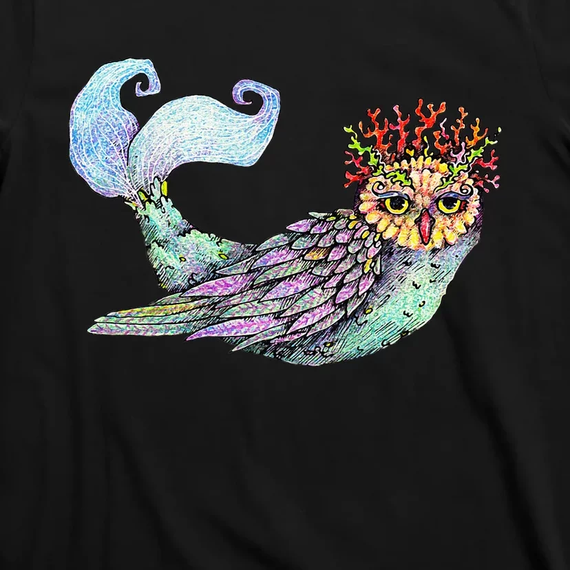 Owl Fairy Owl Art Owl Lover Owl T-Shirt