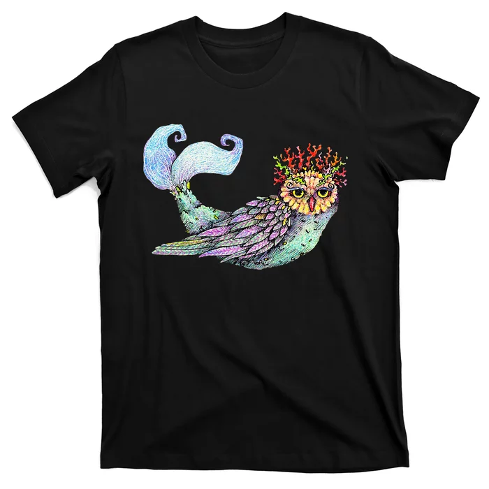 Owl Fairy Owl Art Owl Lover Owl T-Shirt