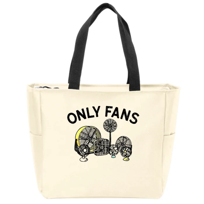 Only Fans Zip Tote Bag