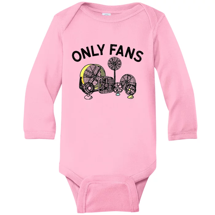 Only Fans Baby Long Sleeve Bodysuit