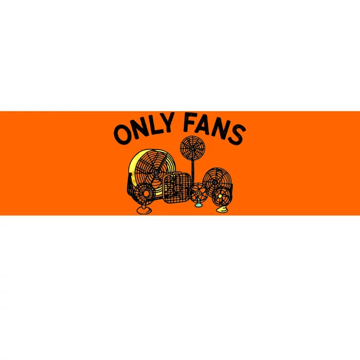 Only Fans Bumper Sticker