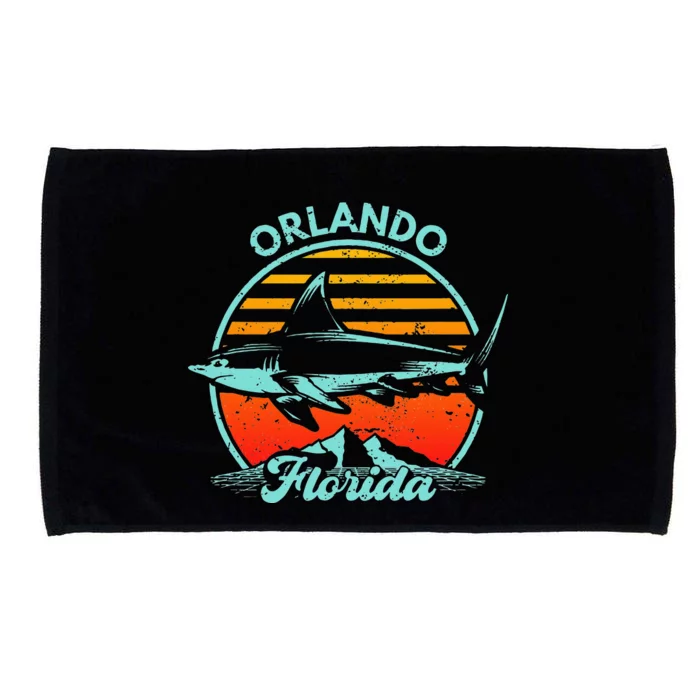 Orlando Florida Microfiber Hand Towel