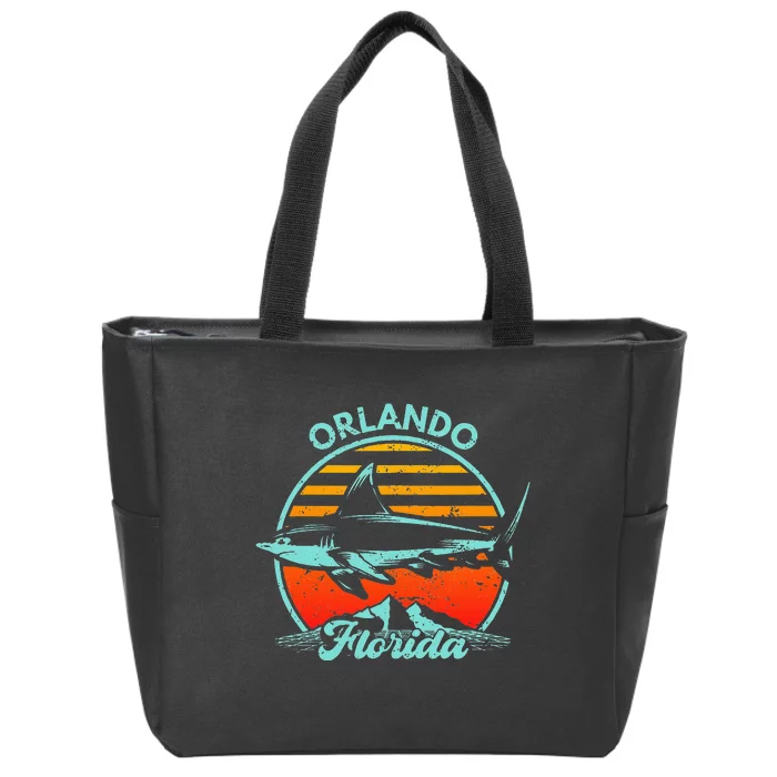 Orlando Florida Zip Tote Bag