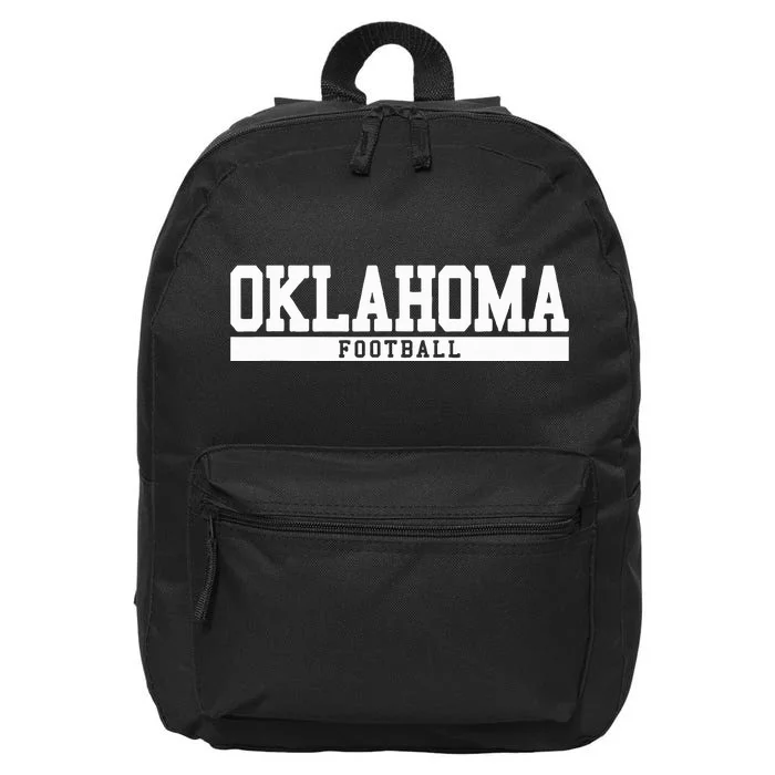 Oklahoma Football 16 in Basic Backpack