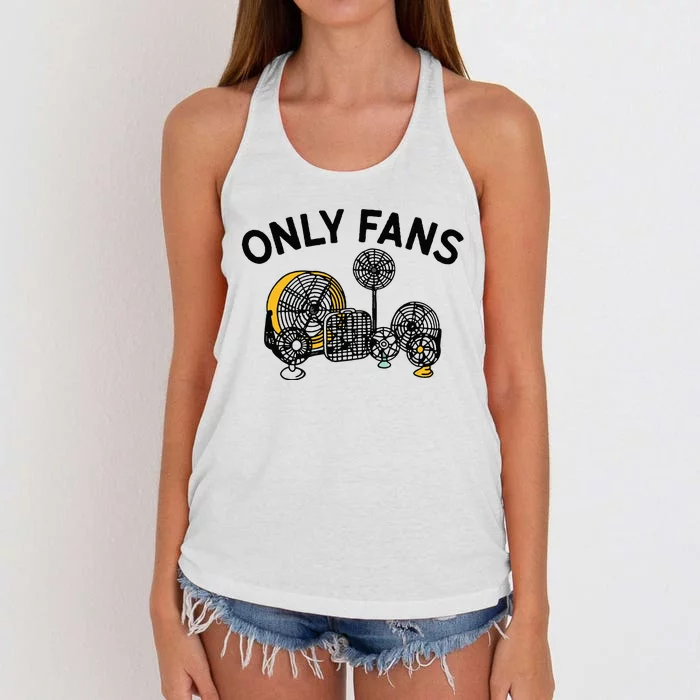 Only Fans Women's Knotted Racerback Tank