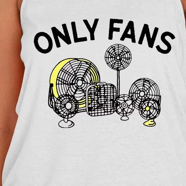 Only Fans Women's Knotted Racerback Tank