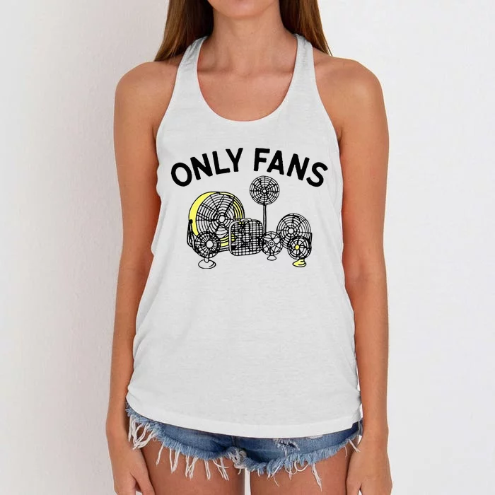 Only Fans Women's Knotted Racerback Tank