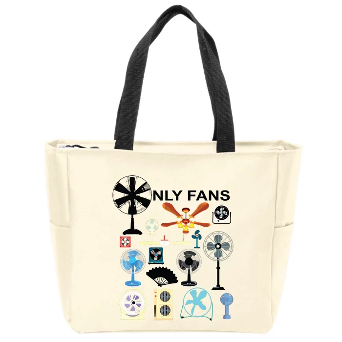 Only Fans Zip Tote Bag