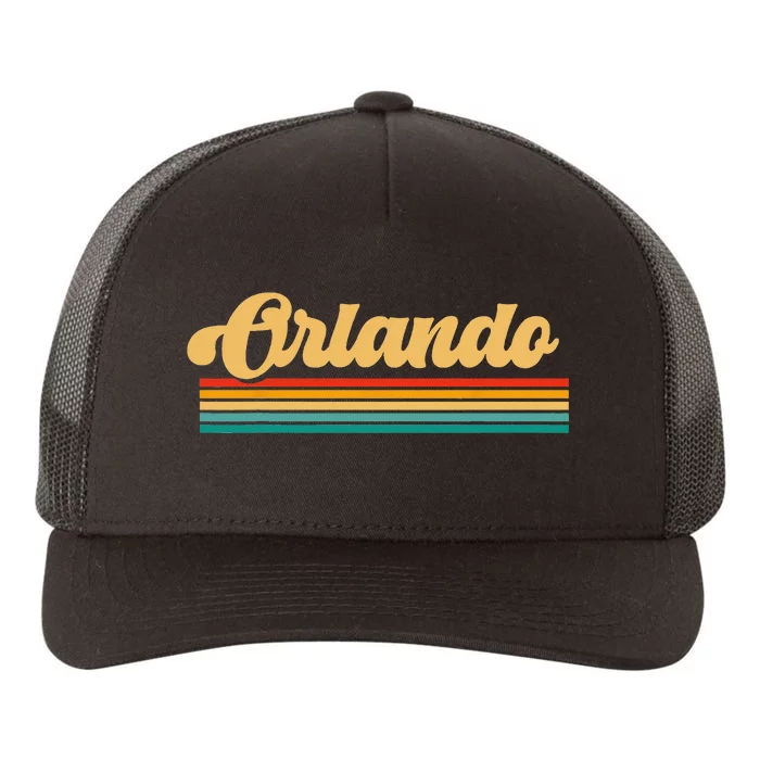 Orlando Florida Yupoong Adult 5-Panel Trucker Hat