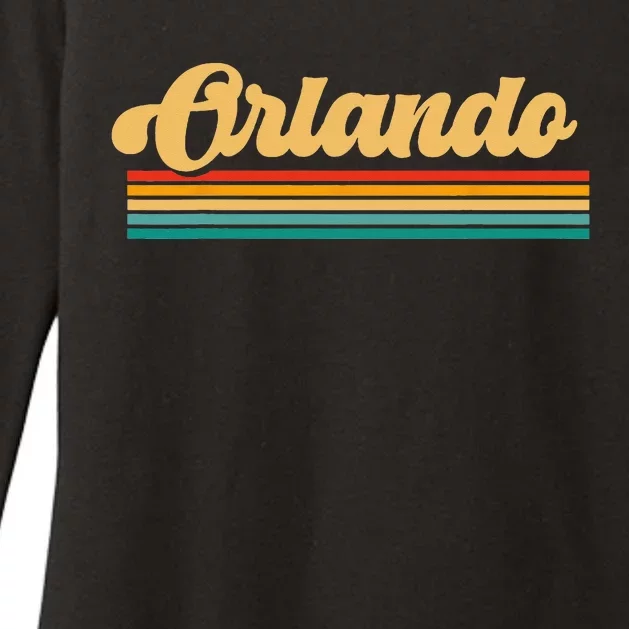 Orlando Florida Womens CVC Long Sleeve Shirt