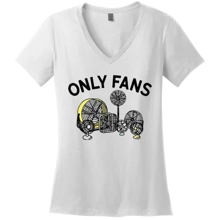 Only Fans Women's V-Neck T-Shirt