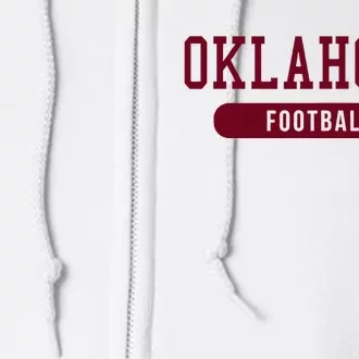 Oklahoma Football Full Zip Hoodie