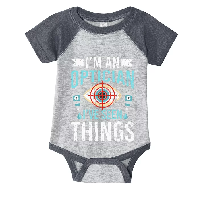 Optician Funny Ophthalmology Optometry Infant Baby Jersey Bodysuit