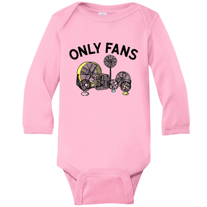 Only Fans Baby Long Sleeve Bodysuit