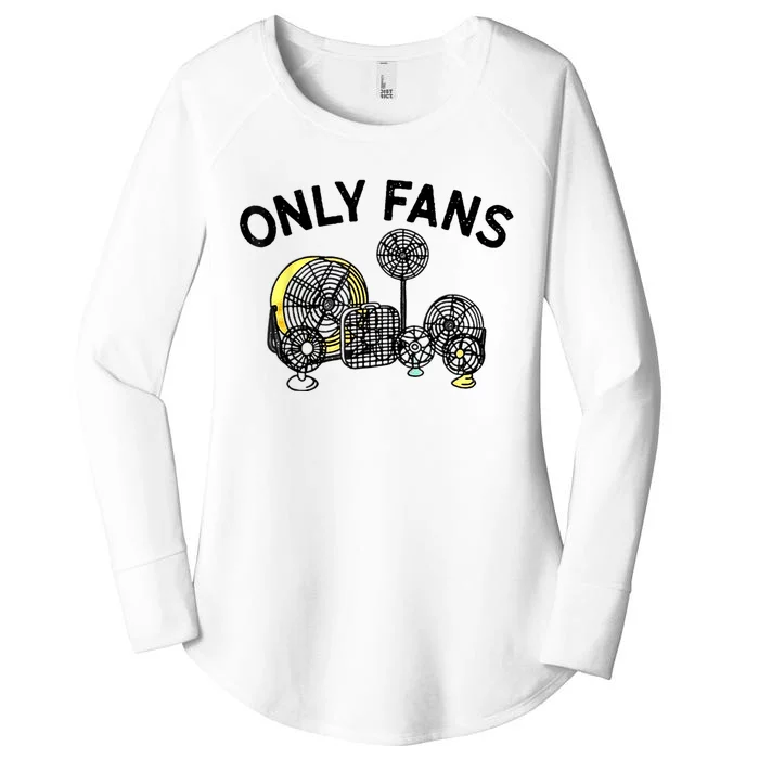 Only Fans Women's Perfect Tri Tunic Long Sleeve Shirt