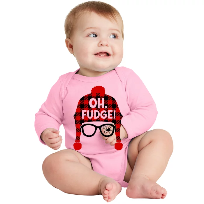 Oh Fudge Baby Long Sleeve Bodysuit