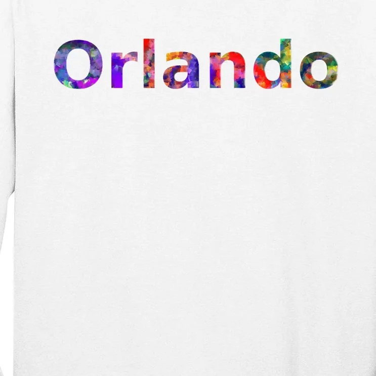 Orlando Floral Power Tall Long Sleeve T-Shirt