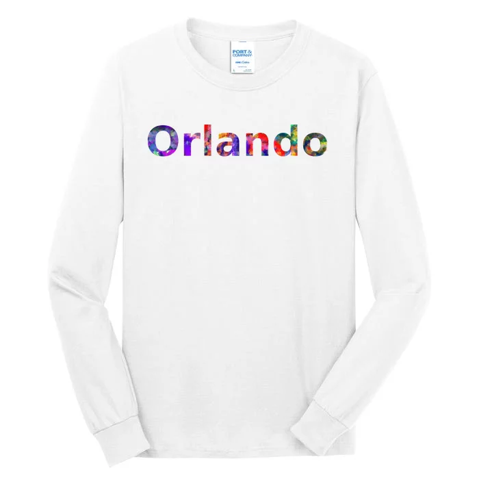 Orlando Floral Power Tall Long Sleeve T-Shirt